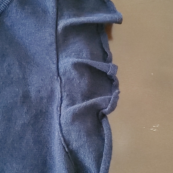 Antonio Melani navy blue sleeveless top - Picture 2 of 5